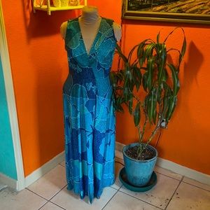 Vintage tiki gown